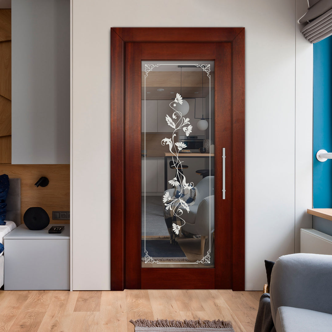 Self Closing Pivot Wooden Mirror Door Pwmd - 0789 - DoorDiscounter