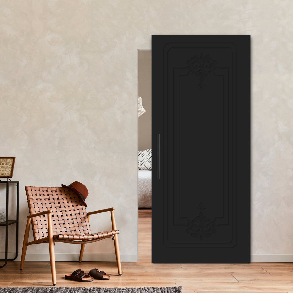 Flush Sliding Barn Door Hidden / Invisible Hardware FHID - 1232 - DoorDiscounter