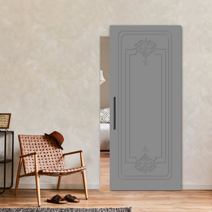 Flush Sliding Barn Door Hidden / Invisible Hardware FHID - 1232 - DoorDiscounter