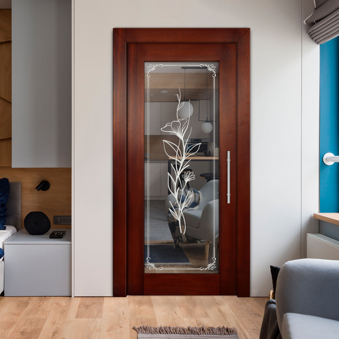 Self Closing Pivot Wooden Mirror Door Pwmd - 0782 - DoorDiscounter