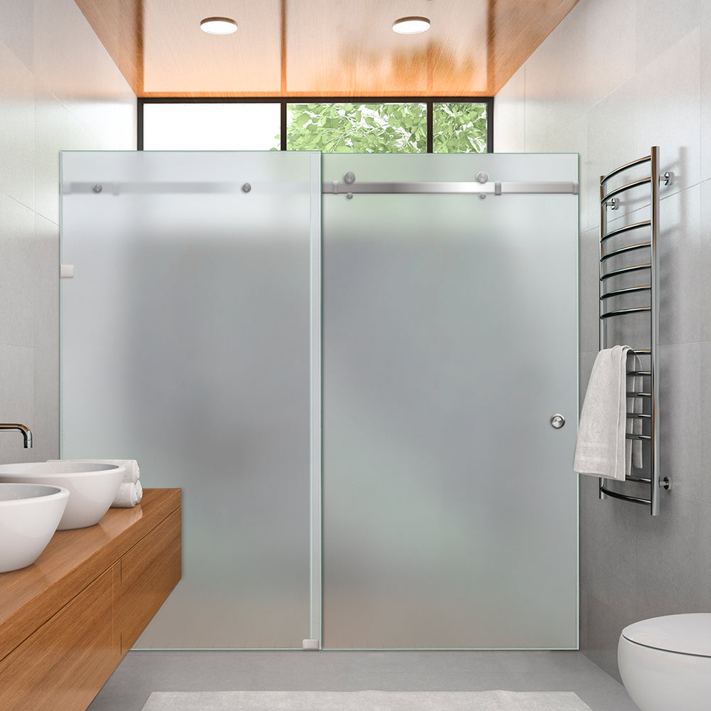 SHOWER GLASS SLIDING DOORS SGSD - 2831 - DoorDiscounter