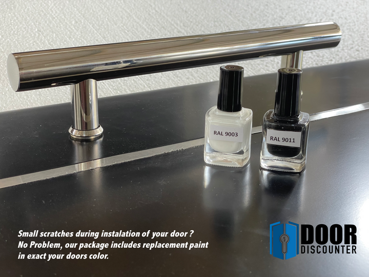 Modern Interior Flush Sliding Barn Door with CNC Router Design MICD - 1100 - DoorDiscounter