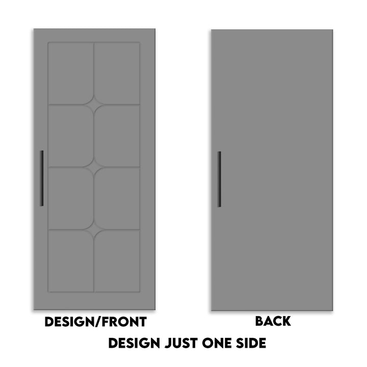 Flush Sliding Barn Door Hidden / Invisible Hardware FHID -1138 - DoorDiscounter