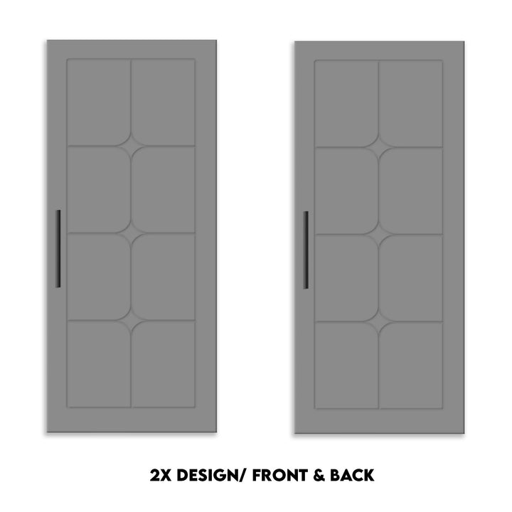 Flush Sliding Barn Door Hidden / Invisible Hardware FHID -1138 - DoorDiscounter