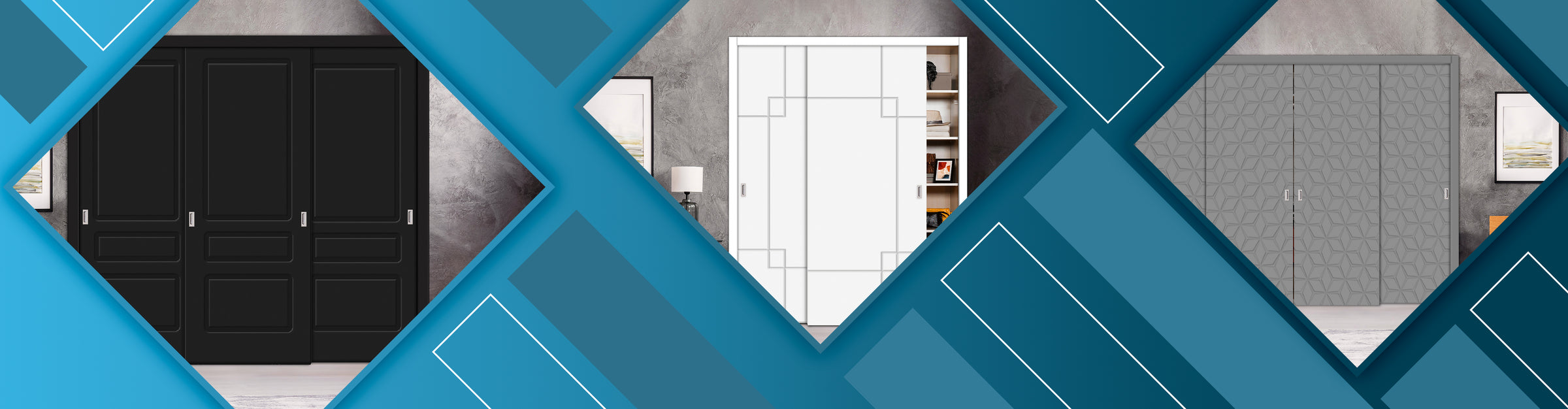 Flush Bypass Sliding Closet Doors