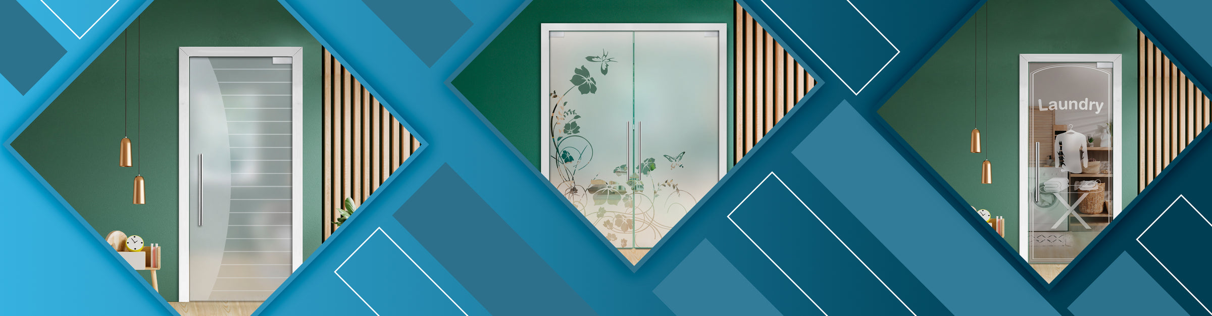 Pivot Glass Doors
