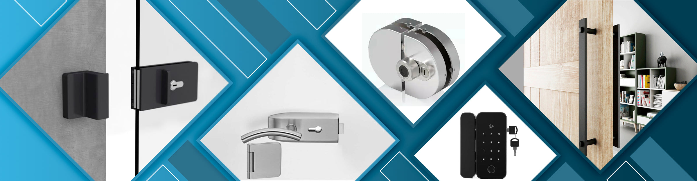 Frameless Glass Door Hardware & Accessories