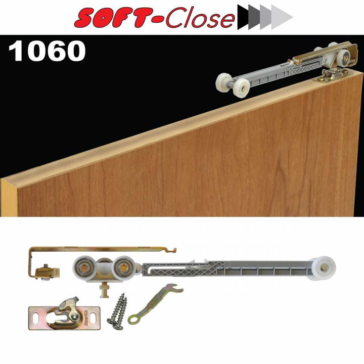Soft Close Kit for Bypass Closet Door  1 Direction SC1D - 3613 - DoorDiscounter