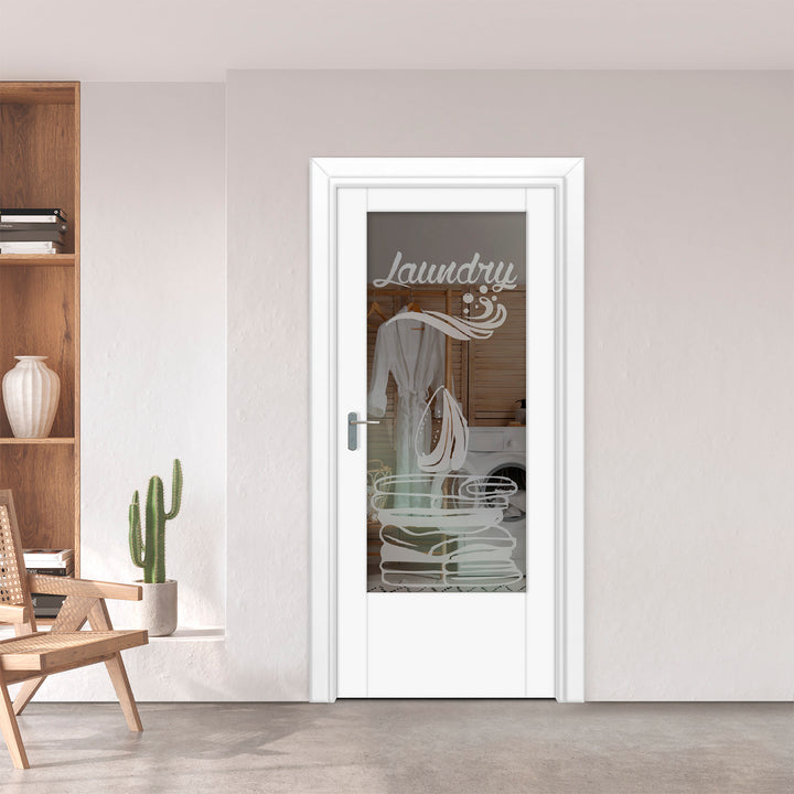 INTERIOR DOOR WITH FROSTED GLASS PANEL IDGP - 2710 - DoorDiscounter
