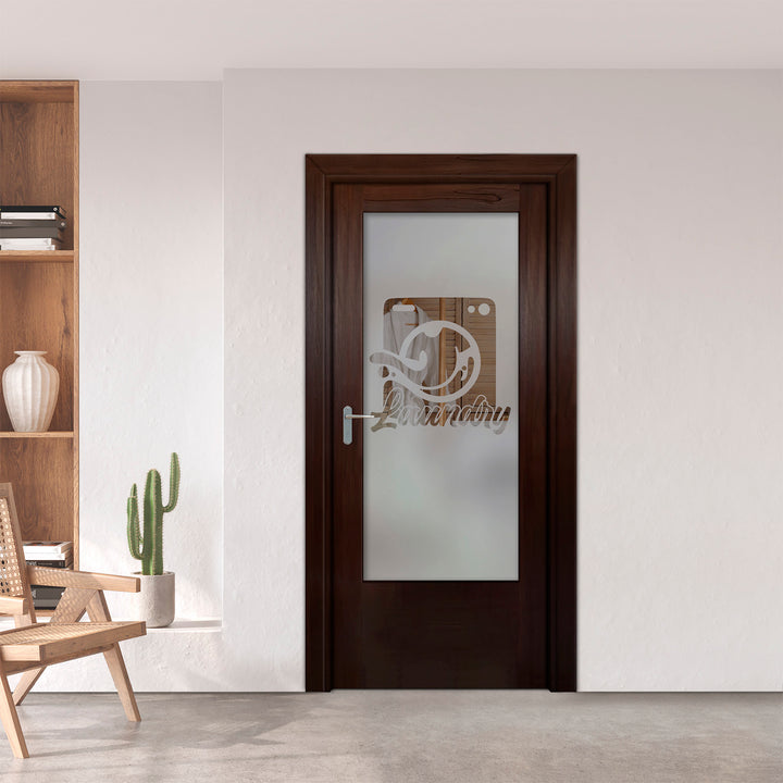 INTERIOR DOOR WITH FROSTED GLASS PANEL IDGP - 2711 - DoorDiscounter