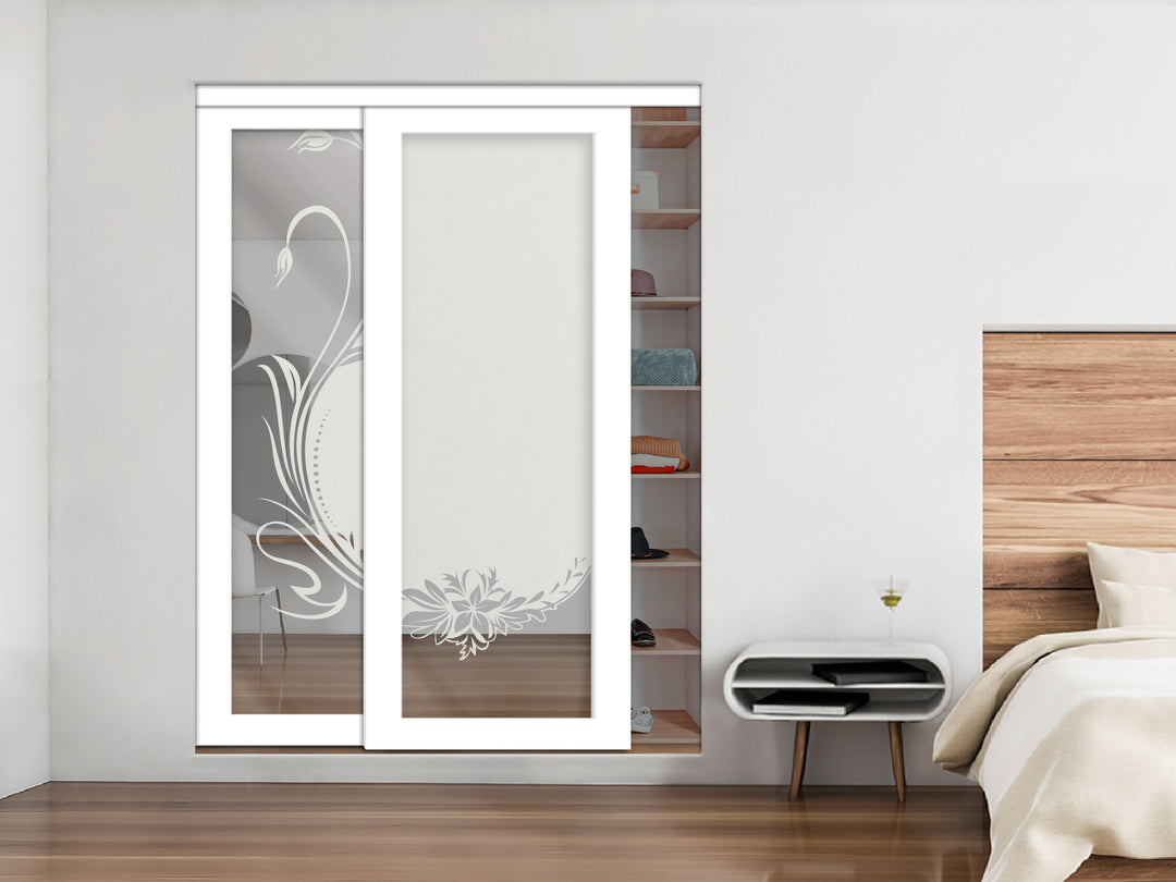 MIRROR EFFECT BYPASS CLOSET DOOR MECD -0331 - DoorDiscounter