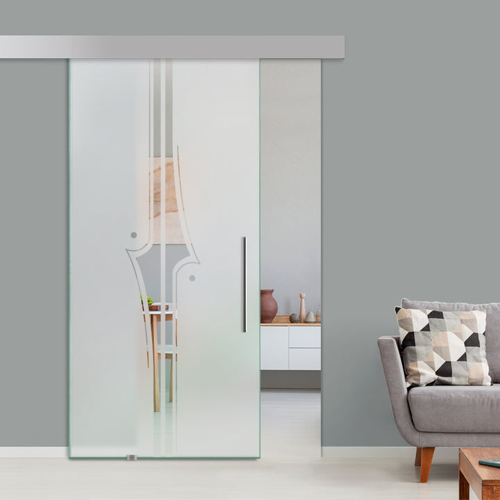 Sliding Glass Barn Door Alu100 SGBD - 1503 - DoorDiscounter