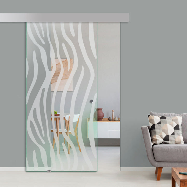 Sliding Glass Barn Door Alu100 SGBD - 1487 - DoorDiscounter