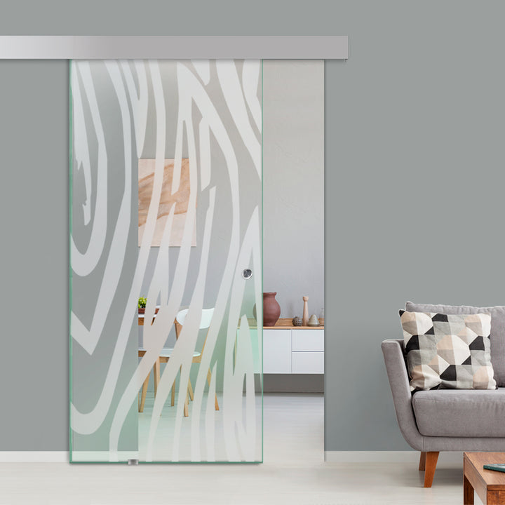 Sliding Glass Barn Door Alu100 SGBD - 1514 - DoorDiscounter