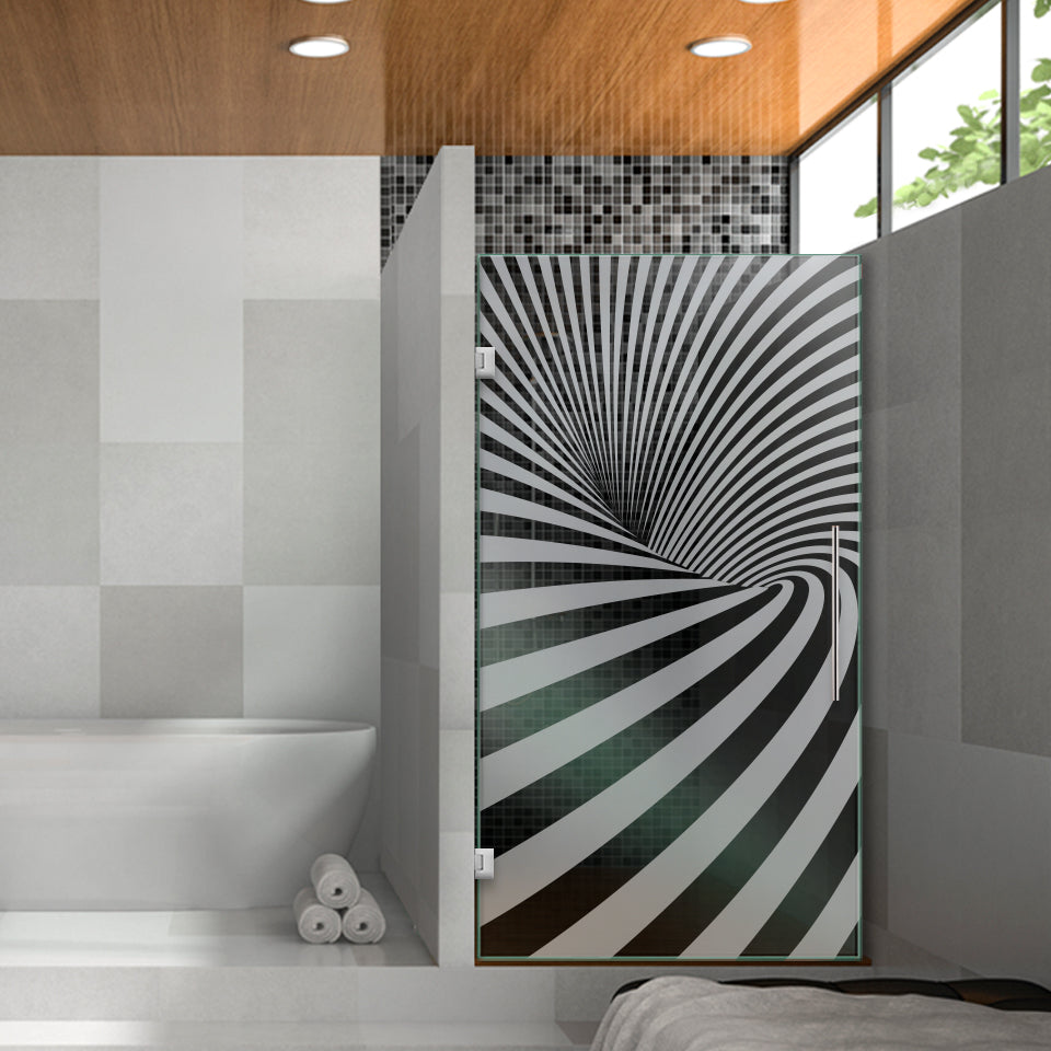 Frameless Shower Glass Door FGDS -0285 - DoorDiscounter