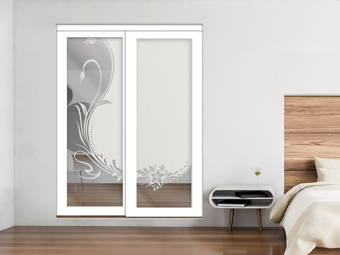 MIRROR EFFECT BYPASS CLOSET DOOR MECD -0331 - DoorDiscounter