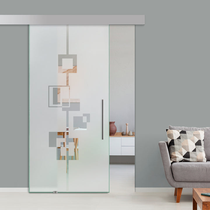 Sliding Glass Barn Door Alu100 SGBD - 1480 - DoorDiscounter