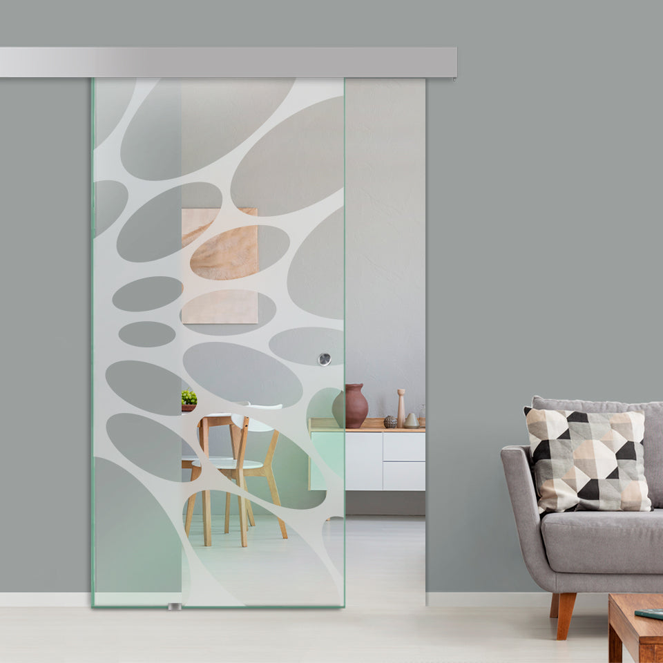Sliding Glass Barn Door Alu100 SGBD - 1508 - DoorDiscounter