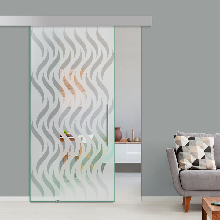 Sliding Glass Barn Door Alu100 SGBD - 1513 - DoorDiscounter