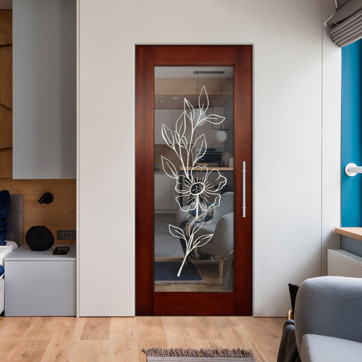 Self Closing Pivot Wooden Mirror Door Pwmd - 0786 - DoorDiscounter