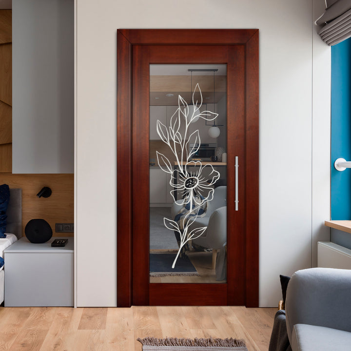 Self Closing Pivot Wooden Mirror Door Pwmd - 0786 - DoorDiscounter