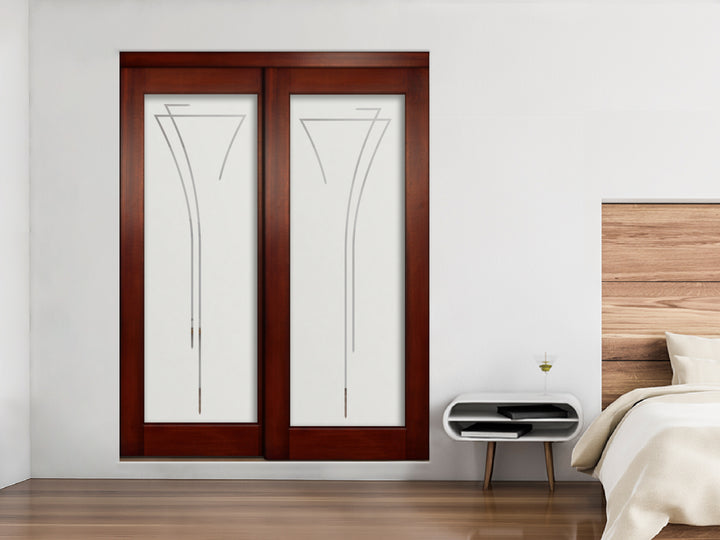 MIRROR EFFECT BYPASS CLOSET DOOR MECD - 2247 - DoorDiscounter