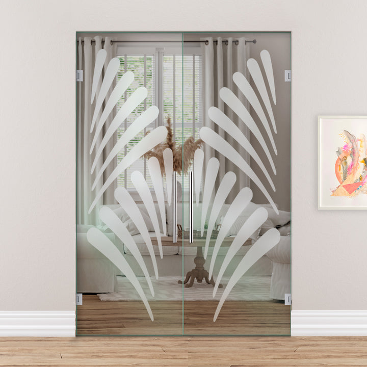 Double Swing Glass Door SGD2 - 2152 - DoorDiscounter