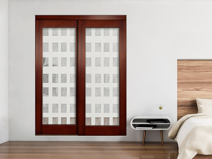 MIRROR EFFECT BYPASS CLOSET DOOR MECD - 2423 - DoorDiscounter