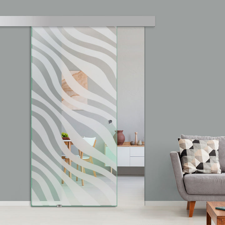 Sliding Glass Barn Door Alu100 SGBD - 1537 - DoorDiscounter