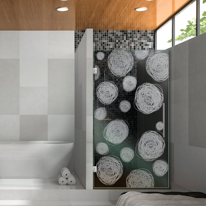 Frameless Shower Glass Door FGDS -0287 - DoorDiscounter