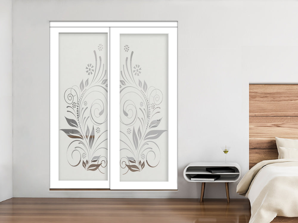 MIRROR EFFECT BYPASS CLOSET DOOR MECD -0333 - DoorDiscounter