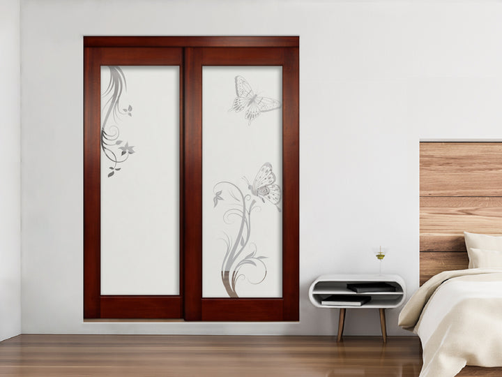MIRROR EFFECT BYPASS CLOSET DOOR MECD -0334 - DoorDiscounter