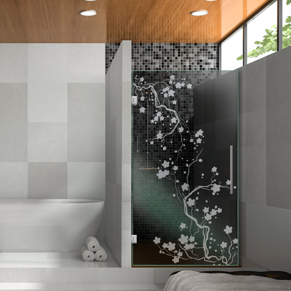 Frameless Shower Glass Door FGDS -0288 - DoorDiscounter