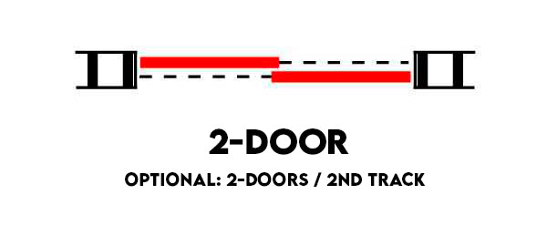 MIRROR EFFECT BYPASS CLOSET DOOR MECD -0328 - DoorDiscounter