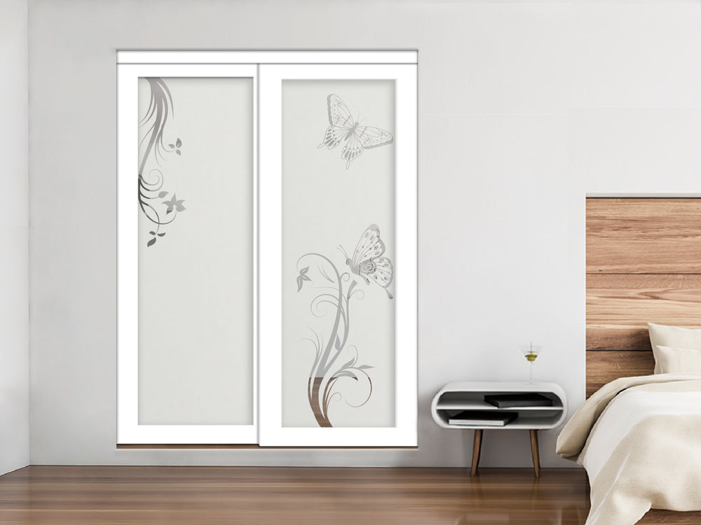 MIRROR EFFECT BYPASS CLOSET DOOR MECD -0334 - DoorDiscounter
