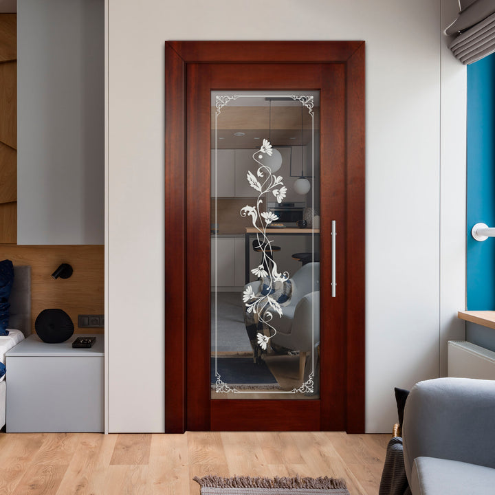 Self Closing Pivot Wooden Mirror Door Pwmd - 0789 - DoorDiscounter