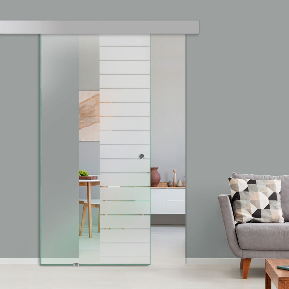 Sliding Glass Barn Door Alu100 SGBD - 1612 - DoorDiscounter