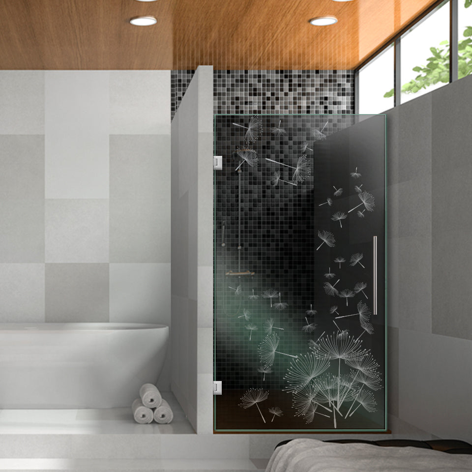 Frameless Shower Glass Door FGDS -0289 - DoorDiscounter