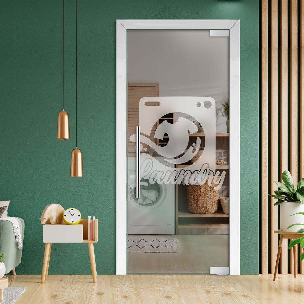 Frameless Glass Pivot Door with Self Closing Hinges FGP1 - 2025 - DoorDiscounter