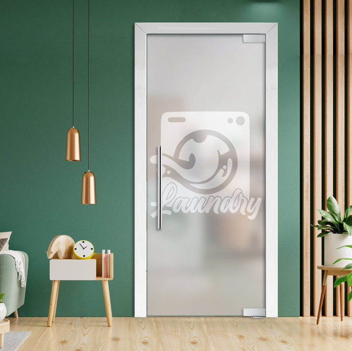Frameless Glass Pivot Door with Self Closing Hinges FGP1 - 2025 - DoorDiscounter