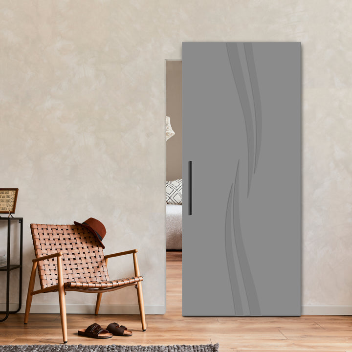 Flush Sliding Barn Door Hidden / Invisible Hardware FHID - 1240 - DoorDiscounter