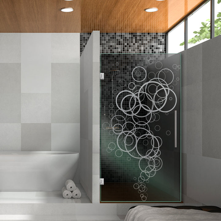 Frameless Shower Glass Door FGDS -0290 - DoorDiscounter