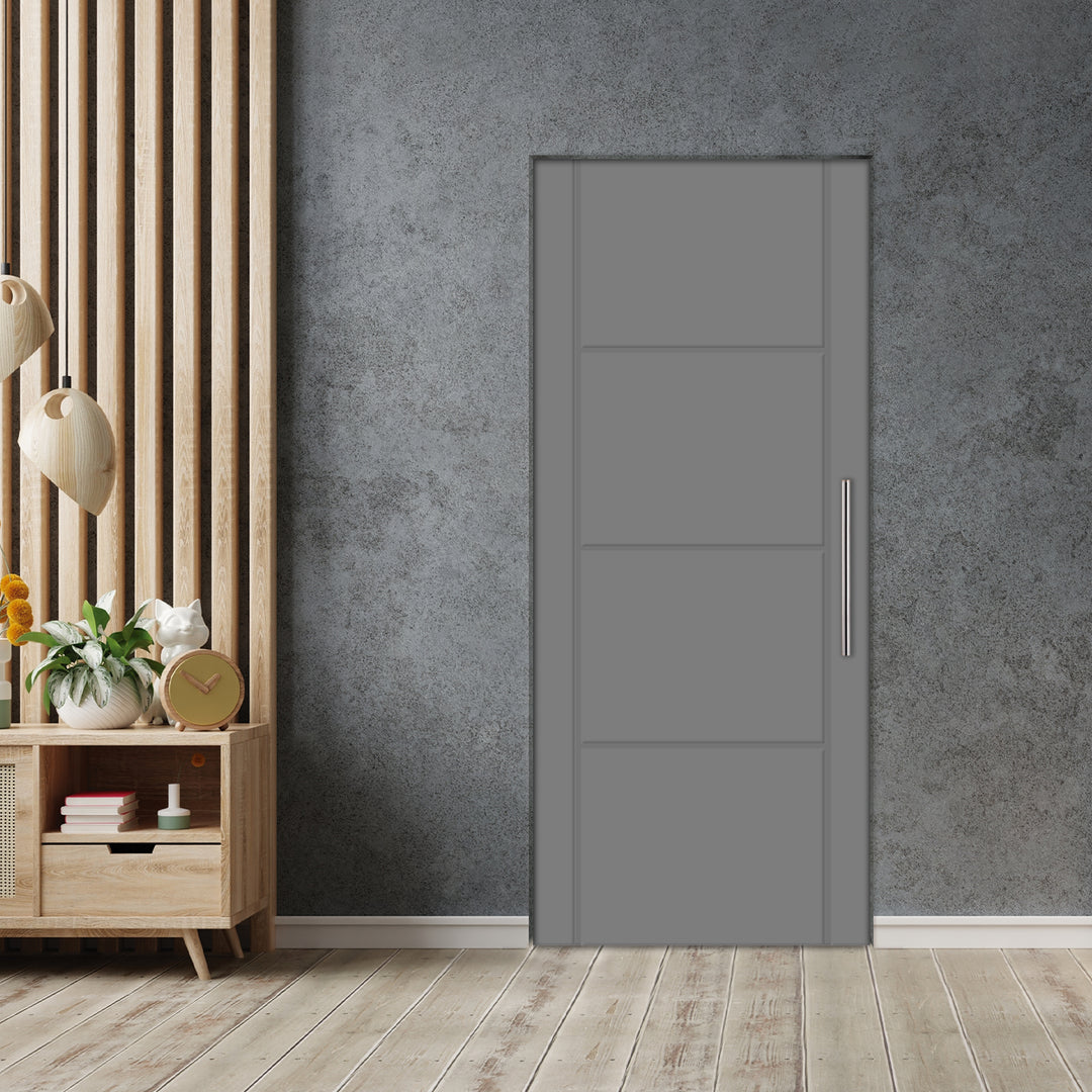 Self Closing Pivot Door with CNC Engraving Design PMR1 - 0590 - DoorDiscounter