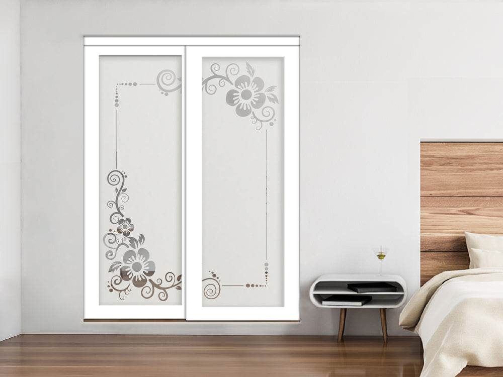 MIRROR EFFECT BYPASS CLOSET DOOR MECD -0338 - DoorDiscounter