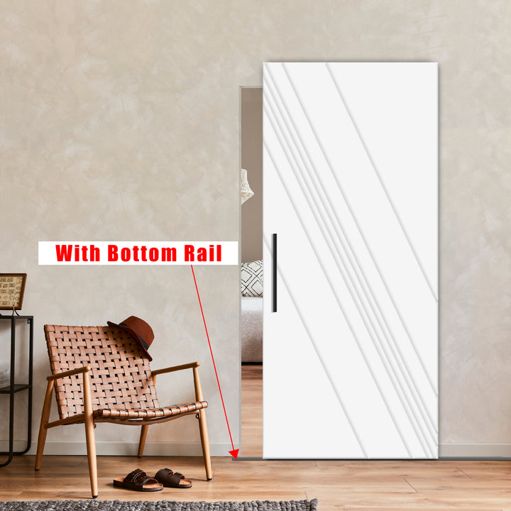 Flush Sliding Barn Door Hidden / Invisible Hardware FHID -1140 - DoorDiscounter