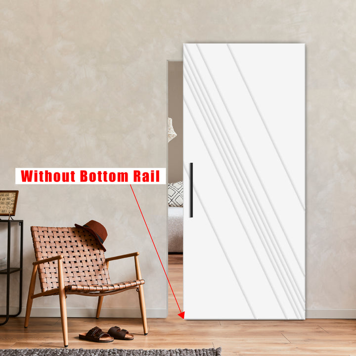Flush Sliding Barn Door Hidden / Invisible Hardware FHID -1140 - DoorDiscounter