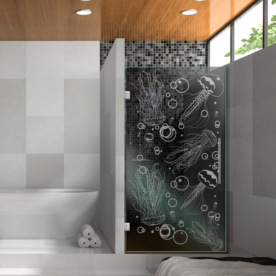 Frameless Shower Glass Door FGDS -0294 - DoorDiscounter