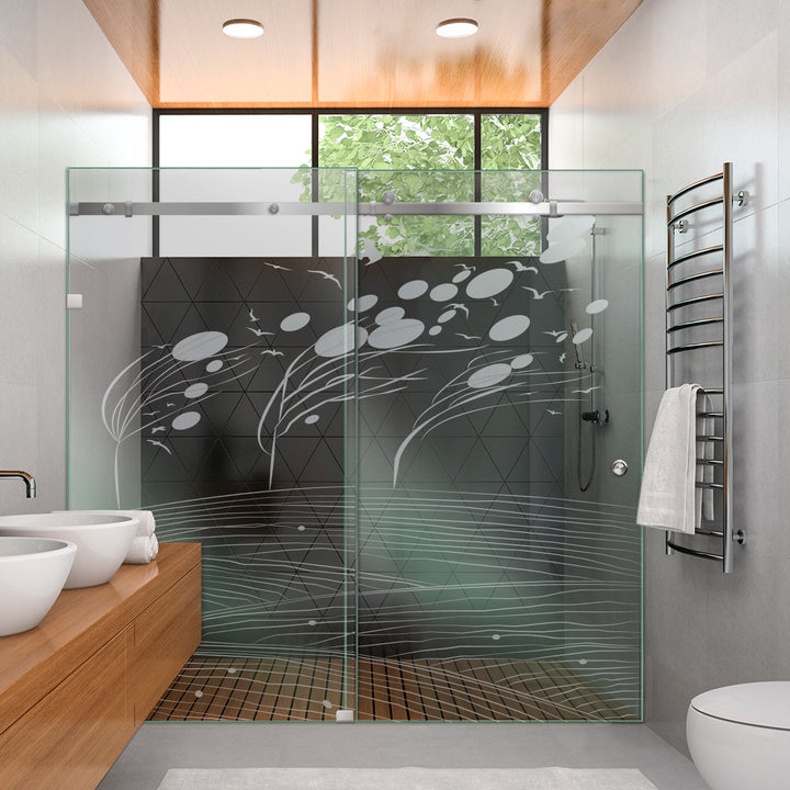 SHOWER GLASS SLIDING DOORS SGSD -0243 - DoorDiscounter