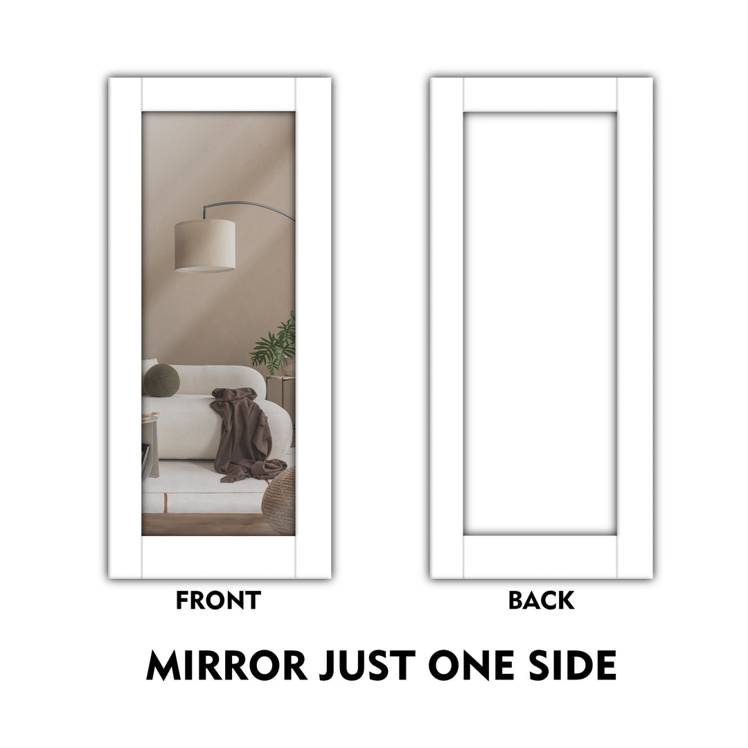 Interior Door with Mirror Glass Insert Idmp - 3732 - DoorDiscounter