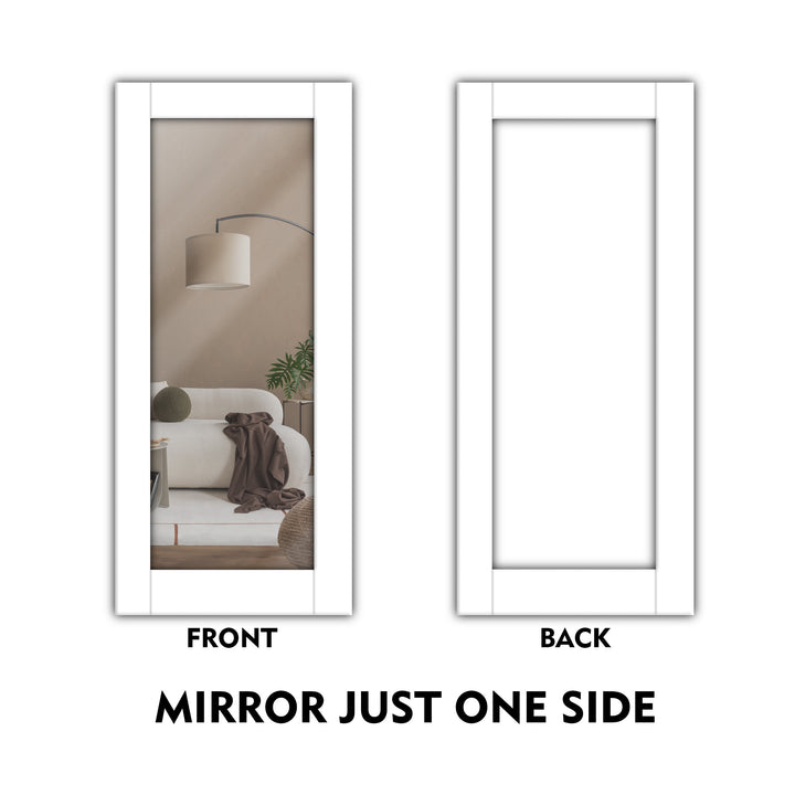 Interior Door with Mirror Glass Insert Idmp - 3732 - DoorDiscounter